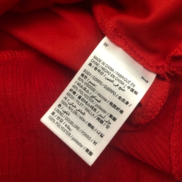 ❤️Beautiful❤️ Red lace sleeveless dress! - Picture 7 of 7